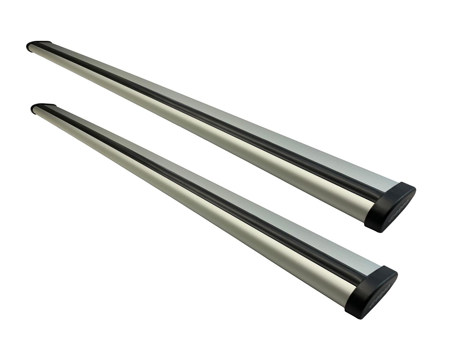 Farad Aero Tragrohrpaar Trägerrohre Dachträgerrohre Aerodynamic silber 130cm